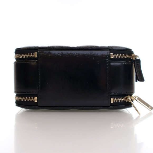 Chanel Small Black Glazed Calfskin Top Handle Vanity Case - Picture 9 of 14